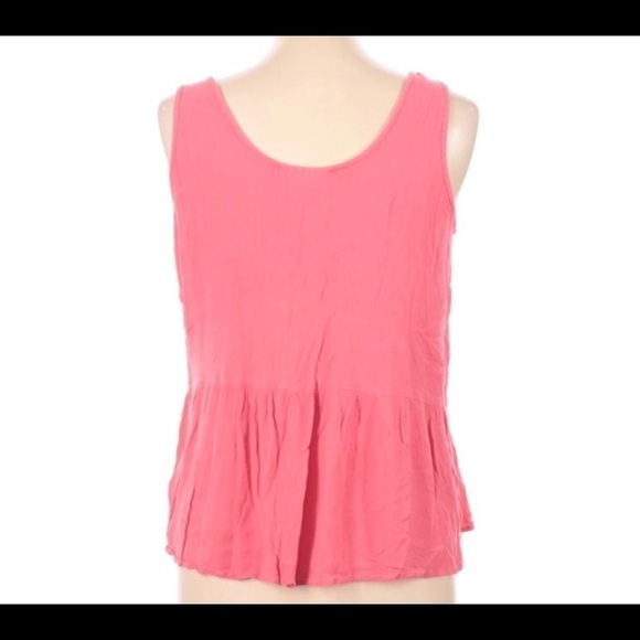 MOTHERHOOD MATERNITY SLEEVELESS PEPLUM TOP LARGE - Picture 2 of 2